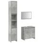 Set muebles de baño 2 piezas madera contrachapada gris hormigón von , Badezimmermöbel - Ref: Foro24-3324853, Preis: 122,83 €,...