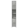 Set muebles de baño 2 piezas madera contrachapada gris hormigón von , Badezimmermöbel - Ref: Foro24-3324853, Preis: 122,83 €,...