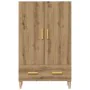 Aparador alto de madera contrachapada artesano roble by , Sideboards - Ref: Foro24-856915, Price: 104,68 €, Discount: %