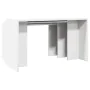 Mesas apilables 3 unidades madera contrachapada blanco by , Side tables - Ref: Foro24-858533, Price: 56,76 €, Discount: %