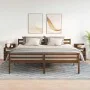 Mesillas de noche 2 uds con 2 cajones roble marrón 40x33x60 cm de , Mesitas de noche - Ref: Foro24-858573, Precio: 86,20 €, D...