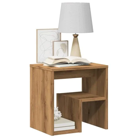 Mesitas noche 2 uds madera ingeniería roble artesanal by , Nightstands - Ref: Foro24-856529, Price: 48,85 €, Discount: %