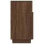 Mesilla de noche con 2 cajones roble marrón 36x36x68 cm de , Mesitas de noche - Ref: Foro24-858590, Precio: 61,02 €, Descuent...