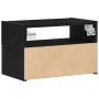 Mesitas de noche de pared 2 unidades negra 45x26x28,5 cm von , Nachttische - Ref: Foro24-858599, Preis: 64,40 €, Rabatt: %