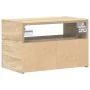 Mesita de noche de pared color roble ahumado 45x26x28,5 cm von , Nachttische - Ref: Foro24-858600, Preis: 40,89 €, Rabatt: %