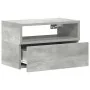 Mesita de noche de pared color gris hormigón 45x26x28,5 cm von , Nachttische - Ref: Foro24-858602, Preis: 36,03 €, Rabatt: %