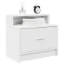 Mesilla de noche con cajón blanca 51x31x47 cm von , Nachttische - Ref: Foro24-858668, Preis: 43,52 €, Rabatt: %