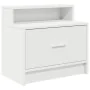 Mesilla de noche con cajón blanca 51x31x47 cm von , Nachttische - Ref: Foro24-858668, Preis: 43,52 €, Rabatt: %