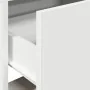 Mesilla de noche con cajón blanca 51x31x47 cm von , Nachttische - Ref: Foro24-858668, Preis: 43,52 €, Rabatt: %