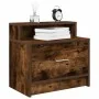 Mesillas de noche con cajón 2 uds roble ahumado 51x31x47 cm von , Nachttische - Ref: Foro24-858677, Preis: 70,68 €, Rabatt: %