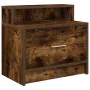 Mesillas de noche con cajón 2 uds roble ahumado 51x31x47 cm von , Nachttische - Ref: Foro24-858677, Preis: 70,68 €, Rabatt: %