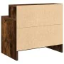 Mesillas de noche con cajón 2 uds roble ahumado 51x31x47 cm von , Nachttische - Ref: Foro24-858677, Preis: 70,68 €, Rabatt: %