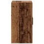 Armario pared madera ingeniería envejecida 60x31x60 cm de , Taquillas y armarios de almacenamiento - Ref: Foro24-857306, Prec...