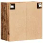 Armario pared madera ingeniería envejecida 60x31x60 cm de , Taquillas y armarios de almacenamiento - Ref: Foro24-857306, Prec...