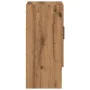 Armario de pared madera de ingeniería roble artesano 60x31x70cm by , Lockers and storage cabinets - Ref: Foro24-857297, Price...