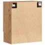 Armario de pared madera de ingeniería roble artesano 60x31x70cm by , Lockers and storage cabinets - Ref: Foro24-857297, Price...