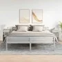 Mesillas de noche con cajón 2 uds gris sonoma 35x34x66,5 cm de , Mesitas de noche - Ref: Foro24-858724, Precio: 75,90 €, Desc...