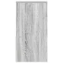 Mesillas de noche con cajón 2 uds gris sonoma 35x34x66,5 cm de , Mesitas de noche - Ref: Foro24-858724, Precio: 75,90 €, Desc...
