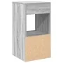 Mesillas de noche con cajón 2 uds gris sonoma 35x34x66,5 cm de , Mesitas de noche - Ref: Foro24-858724, Precio: 75,90 €, Desc...