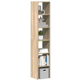 Estanterías 2uds apilables de madera de ingeniería roble sonoma von , Schließfächer und Lagerschränke - Ref: Foro24-858808, P...
