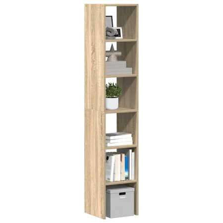 Estanterías 2uds apilables de madera de ingeniería roble sonoma by , Lockers and storage cabinets - Ref: Foro24-858808, Price...