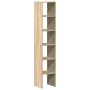 Estanterías 2uds apilables de madera de ingeniería roble sonoma by , Lockers and storage cabinets - Ref: Foro24-858808, Price...