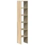 Estanterías 2uds apilables de madera de ingeniería roble sonoma by , Lockers and storage cabinets - Ref: Foro24-858808, Price...