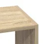 Estanterías 2uds apilables de madera de ingeniería roble sonoma by , Lockers and storage cabinets - Ref: Foro24-858808, Price...