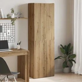 Aparador alto madera de ingeniería roble artisan 60x32x190 cm by , Filing cabinets - Ref: Foro24-3318715, Price: 138,70 €, Di...