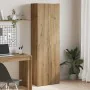 Aparador alto madera de ingeniería roble artisan 60x32x190 cm von , Aktenschränke - Ref: Foro24-3318715, Preis: 137,40 €, Rab...