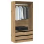 Armario de madera de ingeniería roble artesanal 100x50x200 cm von , Kleiderschränke - Ref: Foro24-3318627, Preis: 202,08 €, R...