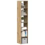 Estanterías 2uds apilables de madera ingeniería roble artesanal by , Lockers and storage cabinets - Ref: Foro24-858820, Price...