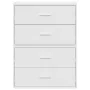 Armarios con 2 cajones 2 uds blanco 60x31x40 cm de , Cajoneras - Ref: Foro24-858822, Precio: 89,47 €, Descuento: %