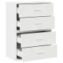 Armarios con 2 cajones 2 uds blanco 60x31x40 cm de , Cajoneras - Ref: Foro24-858822, Precio: 89,47 €, Descuento: %