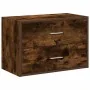 Armario con 2 cajones roble ahumado 60x31x40 cm von , Schubladen - Ref: Foro24-858829, Preis: 54,15 €, Rabatt: %