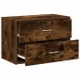 Armario con 2 cajones roble ahumado 60x31x40 cm von , Schubladen - Ref: Foro24-858829, Preis: 54,15 €, Rabatt: %