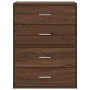 Armarios con 2 cajones 2 uds roble marrón 60x31x40 cm de , Cajoneras - Ref: Foro24-858834, Precio: 91,04 €, Descuento: %