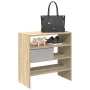 Zapateros 2 uds apilables roble sonoma 60x30x30,5 cm by , Shoe racks and shoe organizers - Ref: Foro24-858862, Price: 45,23 €...