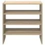 Zapateros 2 uds apilables roble sonoma 60x30x30,5 cm by , Shoe racks and shoe organizers - Ref: Foro24-858862, Price: 45,23 €...