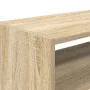 Zapateros 2 uds apilables roble sonoma 60x30x30,5 cm by , Shoe racks and shoe organizers - Ref: Foro24-858862, Price: 45,23 €...