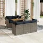 Set de muebles de jardín 6 pzas y cojines ratán sintético gris von , Gartensets - Ref: Foro24-3326889, Preis: 499,86 €, Rabat...