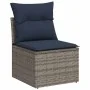 Set de sofás de jardín 7 pzas con cojines ratán sintético gris by , Garden sets - Ref: Foro24-3326896, Price: 573,59 €, Disco...