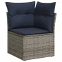 Set de sofás de jardín 7 pzas con cojines ratán sintético gris by , Garden sets - Ref: Foro24-3326896, Price: 573,59 €, Disco...