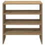Zapateros 2 uds apilables roble artesanal 60x30x30,5 cm by , Shoe racks and shoe organizers - Ref: Foro24-858874, Price: 51,5...