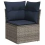 Juego de sofás jardín con cojines 5 pzas ratán sintético gris by , Garden sets - Ref: Foro24-3326924, Price: 419,08 €, Discou...
