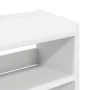 Mueble zapatero madera contrachapada blanco 60x25x62 cm de , Zapateros y organizadores de calzado - Ref: Foro24-859887, Preci...