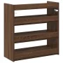 Mueble zapatero madera contrachapada marrón roble 60x25x62 cm by , Shoe racks and shoe organizers - Ref: Foro24-859893, Price...