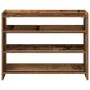 Mueble zapatero madera contrachapada madera vieja 80x25x62 cm de , Zapateros y organizadores de calzado - Ref: Foro24-859921,...