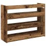 Mueble zapatero madera contrachapada madera vieja 80x25x62 cm de , Zapateros y organizadores de calzado - Ref: Foro24-859921,...