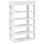 Mueble zapatero madera contrachapada blanco 60x30x98 cm by , Shoe racks and shoe organizers - Ref: Foro24-859923, Price: 63,7...